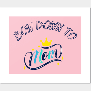 Bown Down To Mom, Mothers Day, Best Stickers Posters and Art